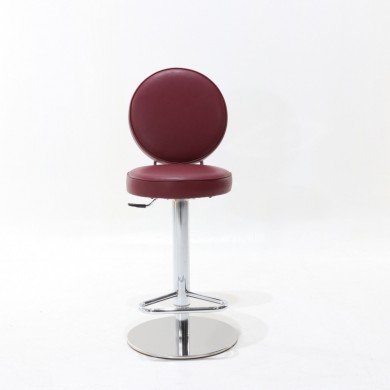 POLO stool in fabric, leather or velvet, various colours