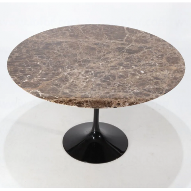 TULIP coffee table in Emperador marble various sizes