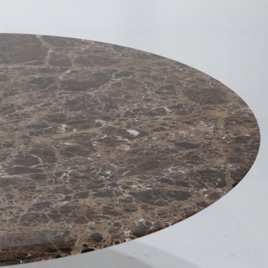 Tavolino TULIP in marmo Emperador varie misure