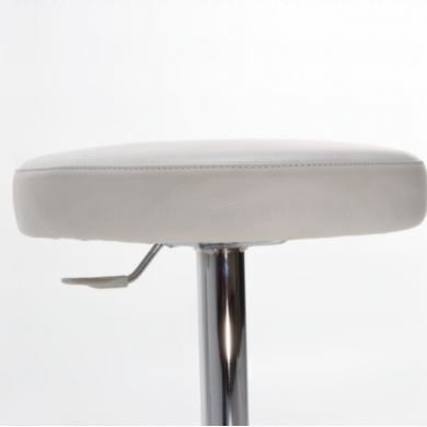 POLO stool WITHOUT BACKREST in fabric, leather or velvet in