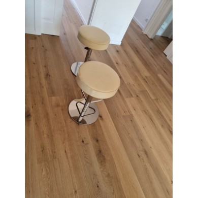 POLO stool WITHOUT BACKREST in fabric, leather or velvet in