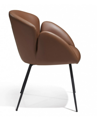 BUTTERFLY-Stuhl aus Stoff, Leder oder Samt in verschiedenen
