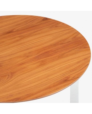 Tavolino basso SIDNEY con piano in legno varie finiture