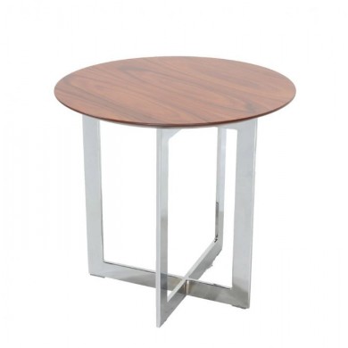 SIDNEY high coffee table with wooden top in various finishes