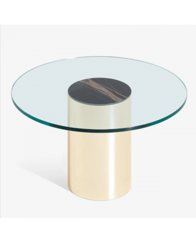 POKET table glass top various sizes and finishes